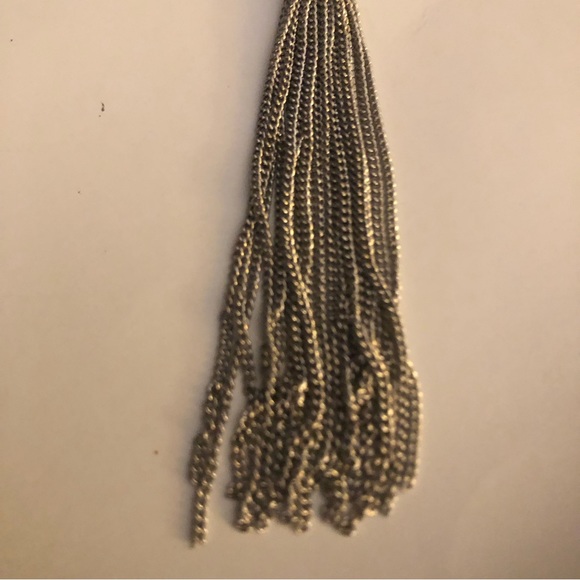 3/$20 Laura Silver and Turquoise Long Necklace NWT - Picture 3 of 13